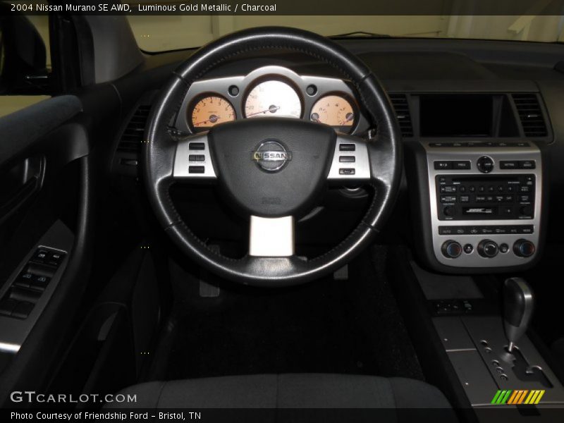 Luminous Gold Metallic / Charcoal 2004 Nissan Murano SE AWD