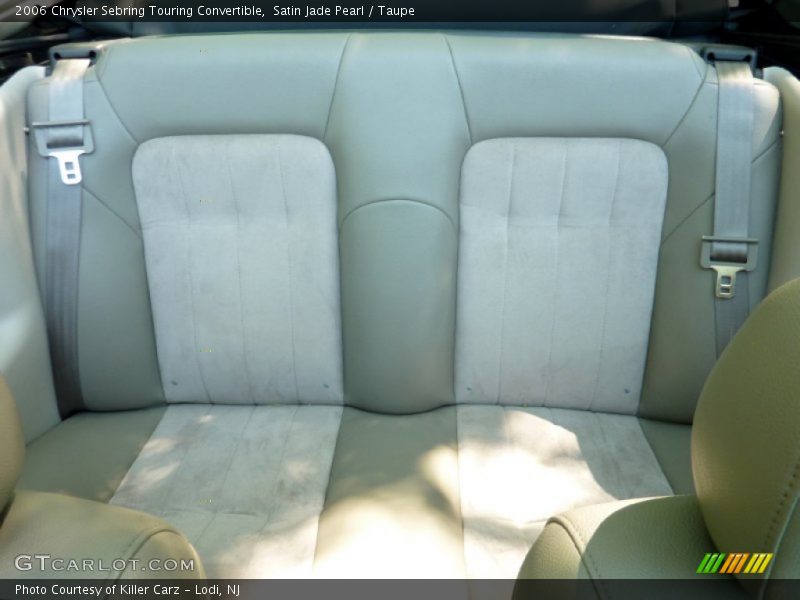 Satin Jade Pearl / Taupe 2006 Chrysler Sebring Touring Convertible