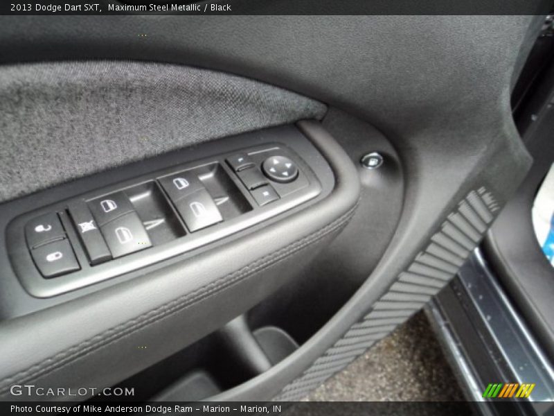 Maximum Steel Metallic / Black 2013 Dodge Dart SXT