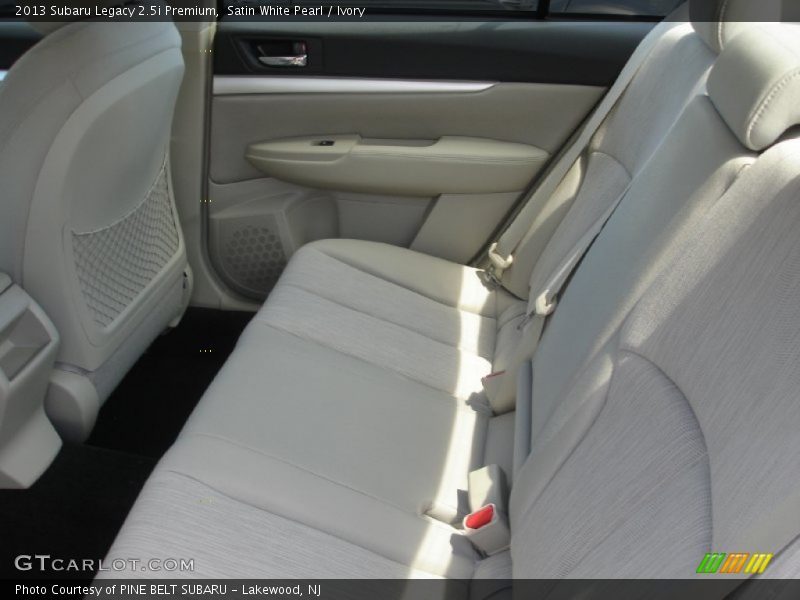 Satin White Pearl / Ivory 2013 Subaru Legacy 2.5i Premium