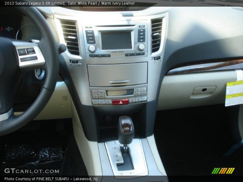 Satin White Pearl / Warm Ivory Leather 2013 Subaru Legacy 3.6R Limited