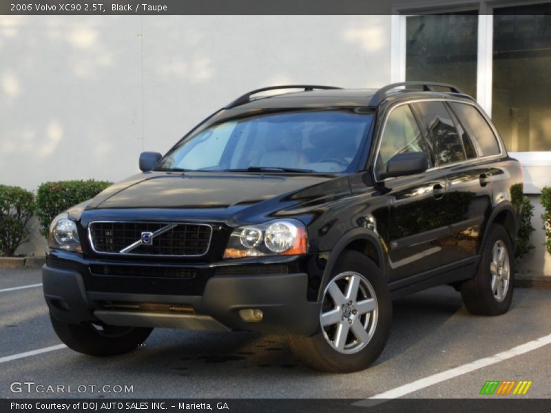Black / Taupe 2006 Volvo XC90 2.5T
