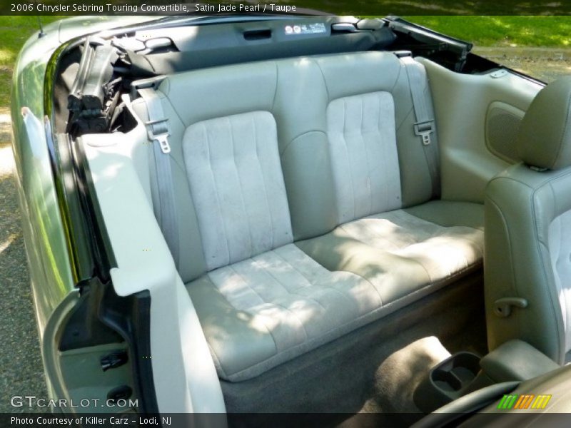 Satin Jade Pearl / Taupe 2006 Chrysler Sebring Touring Convertible