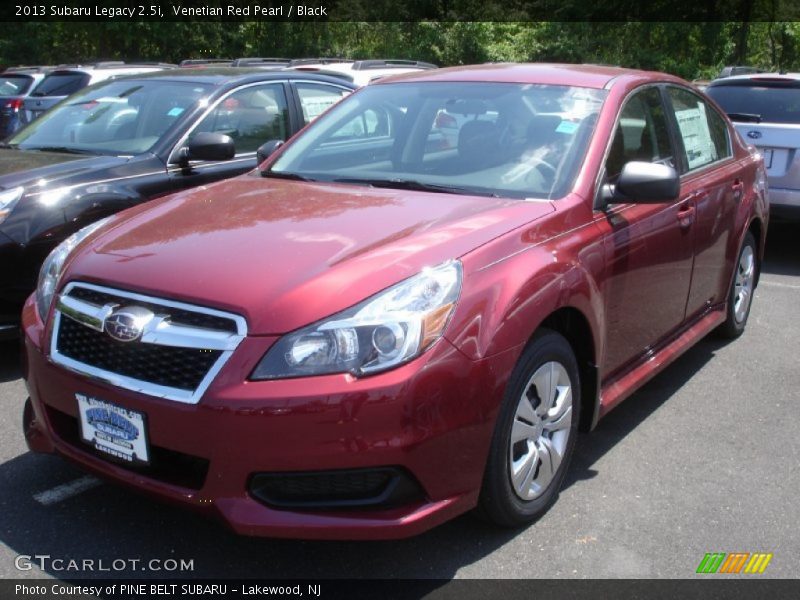 Venetian Red Pearl / Black 2013 Subaru Legacy 2.5i