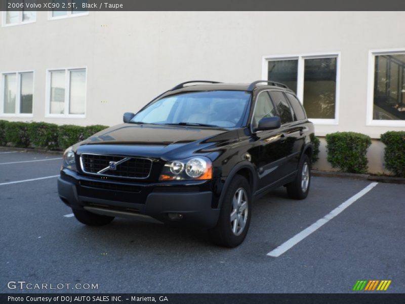 Black / Taupe 2006 Volvo XC90 2.5T