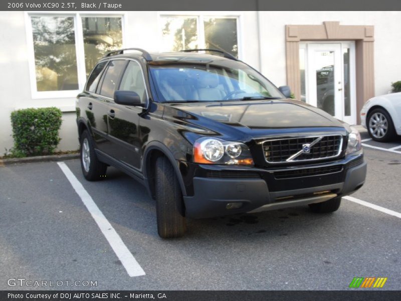 Black / Taupe 2006 Volvo XC90 2.5T