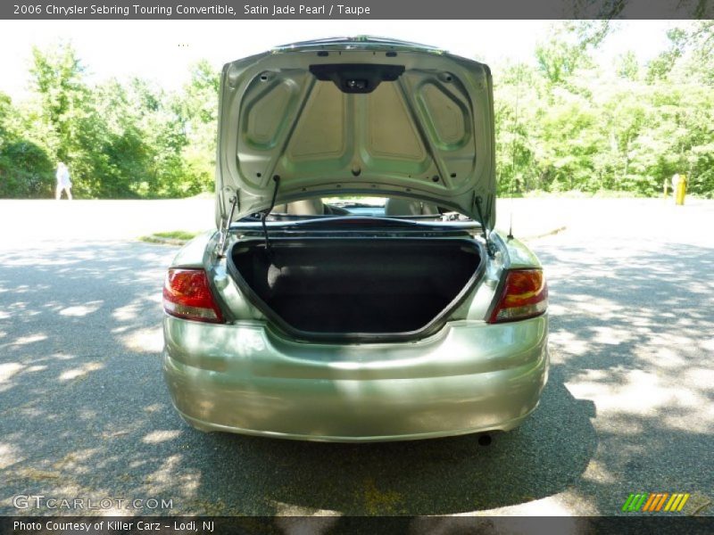 Satin Jade Pearl / Taupe 2006 Chrysler Sebring Touring Convertible