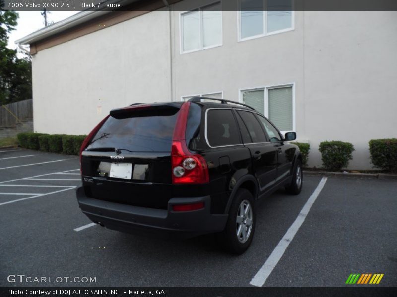Black / Taupe 2006 Volvo XC90 2.5T
