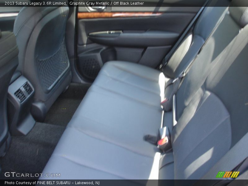 Graphite Gray Metallic / Off Black Leather 2013 Subaru Legacy 3.6R Limited