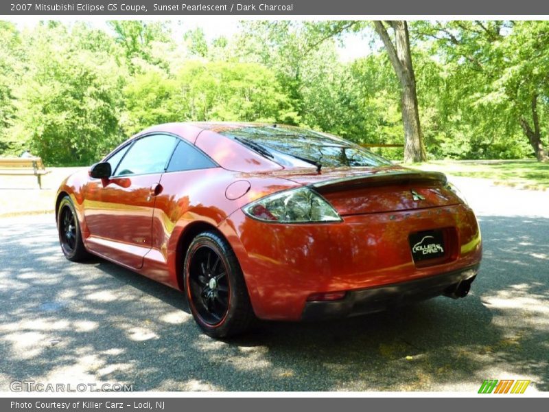 Sunset Pearlescent / Dark Charcoal 2007 Mitsubishi Eclipse GS Coupe