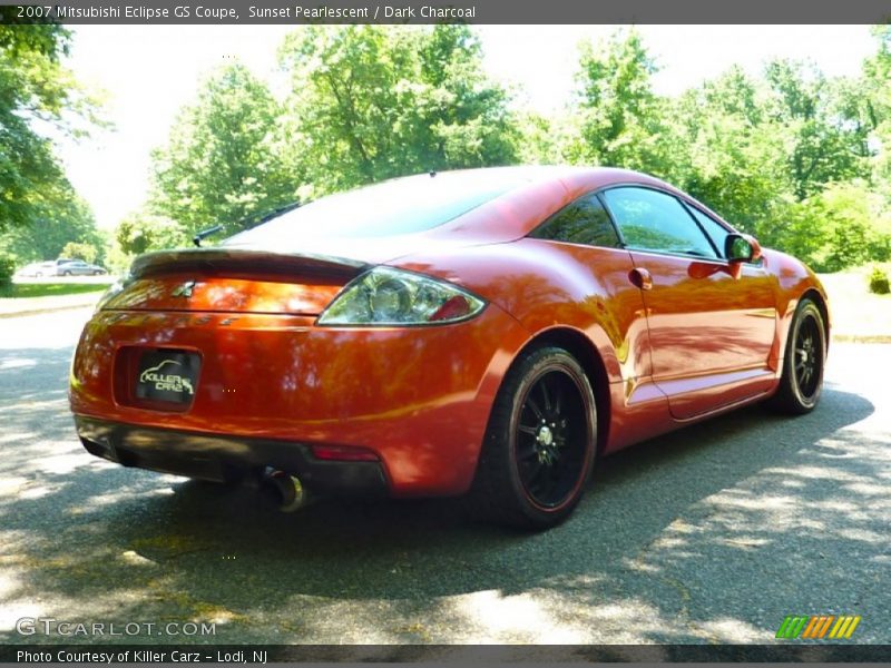 Sunset Pearlescent / Dark Charcoal 2007 Mitsubishi Eclipse GS Coupe