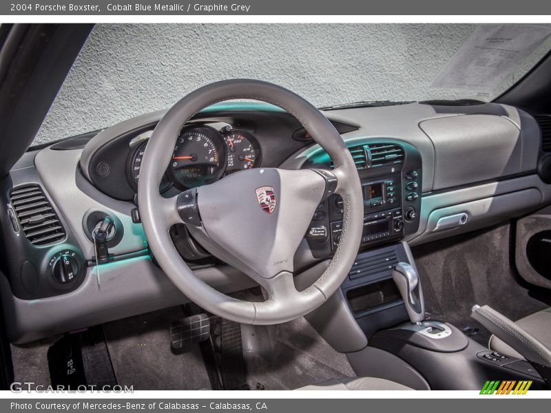 Dashboard of 2004 Boxster 
