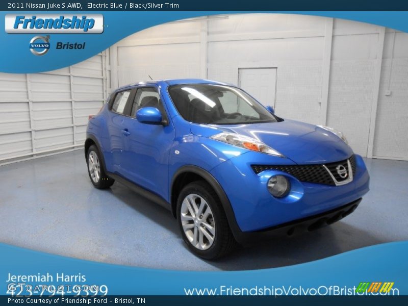 Electric Blue / Black/Silver Trim 2011 Nissan Juke S AWD