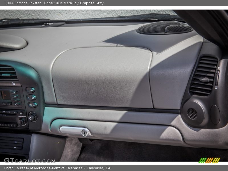 Cobalt Blue Metallic / Graphite Grey 2004 Porsche Boxster