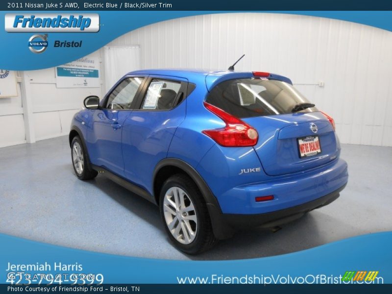 Electric Blue / Black/Silver Trim 2011 Nissan Juke S AWD