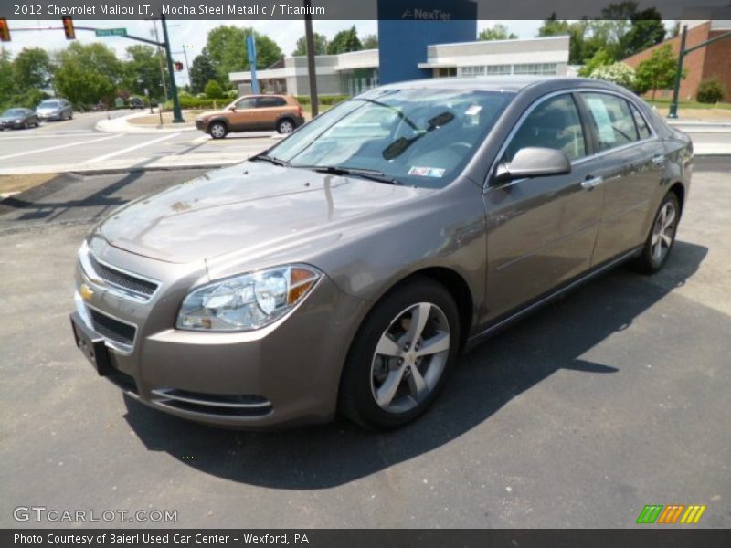Mocha Steel Metallic / Titanium 2012 Chevrolet Malibu LT