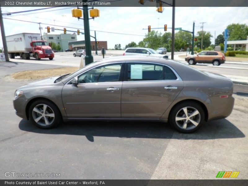 Mocha Steel Metallic / Titanium 2012 Chevrolet Malibu LT