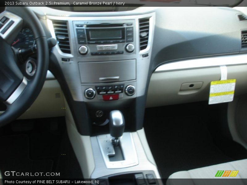 Caramel Bronze Pearl / Ivory 2013 Subaru Outback 2.5i Premium