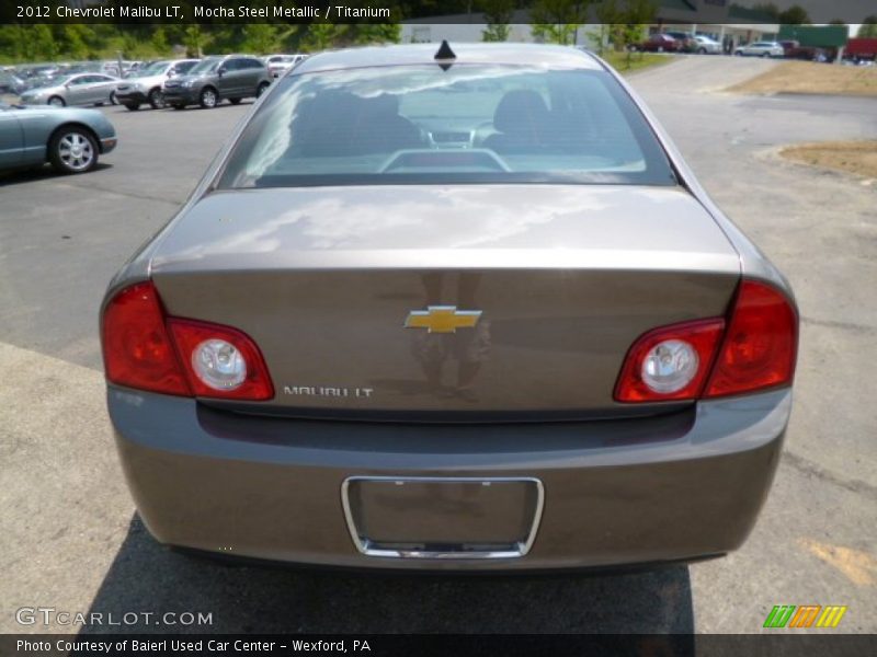 Mocha Steel Metallic / Titanium 2012 Chevrolet Malibu LT