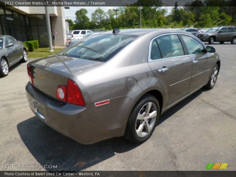 Mocha Steel Metallic / Titanium 2012 Chevrolet Malibu LT