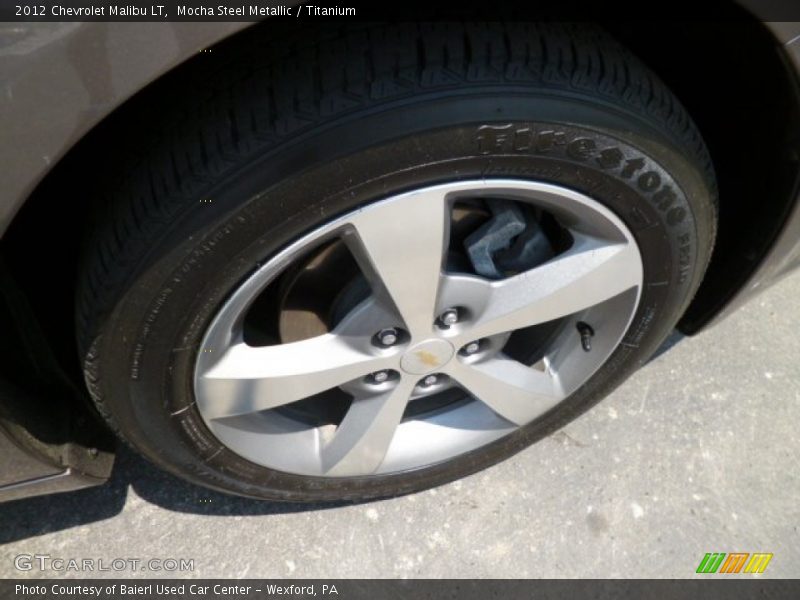 Mocha Steel Metallic / Titanium 2012 Chevrolet Malibu LT
