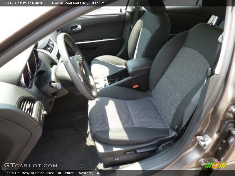 Mocha Steel Metallic / Titanium 2012 Chevrolet Malibu LT