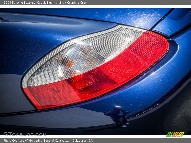 Cobalt Blue Metallic / Graphite Grey 2004 Porsche Boxster