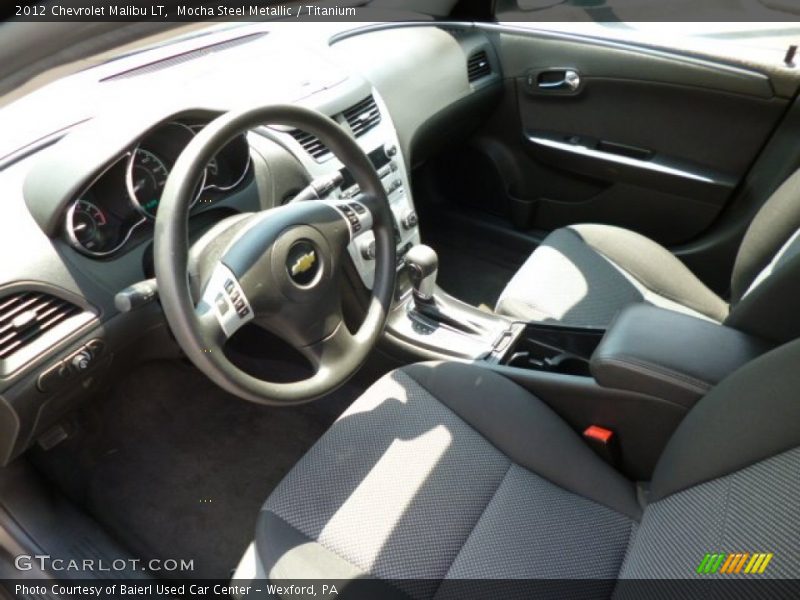 Mocha Steel Metallic / Titanium 2012 Chevrolet Malibu LT