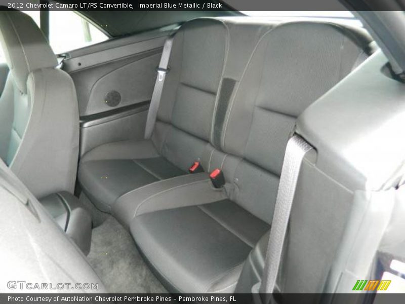 Imperial Blue Metallic / Black 2012 Chevrolet Camaro LT/RS Convertible