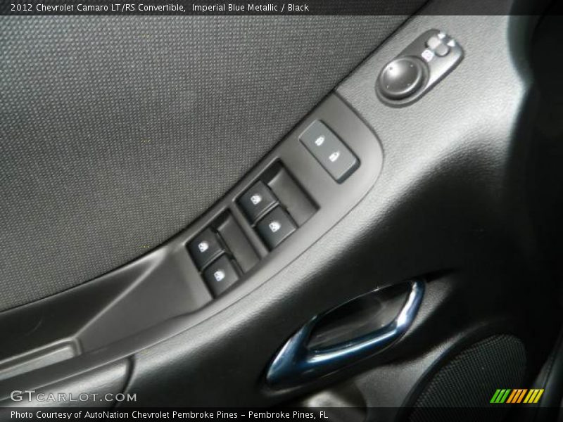 Imperial Blue Metallic / Black 2012 Chevrolet Camaro LT/RS Convertible