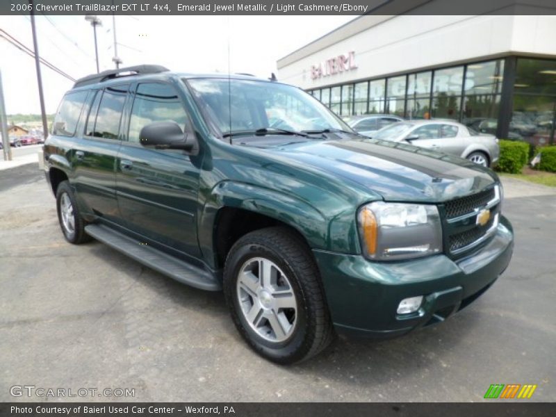 Emerald Jewel Metallic / Light Cashmere/Ebony 2006 Chevrolet TrailBlazer EXT LT 4x4