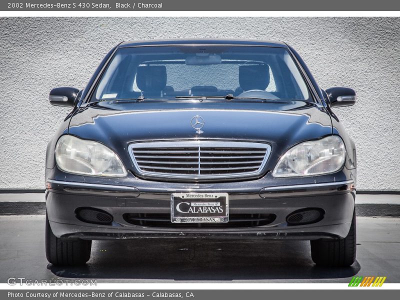 Black / Charcoal 2002 Mercedes-Benz S 430 Sedan