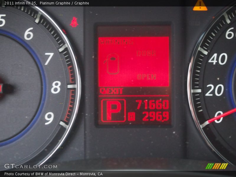 Platinum Graphite / Graphite 2011 Infiniti FX 35