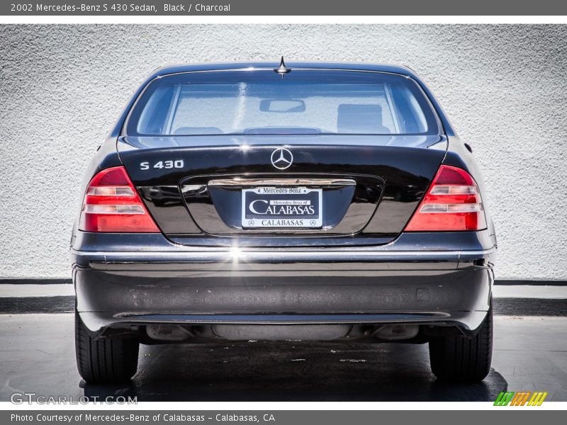 Black / Charcoal 2002 Mercedes-Benz S 430 Sedan