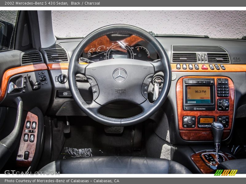Black / Charcoal 2002 Mercedes-Benz S 430 Sedan