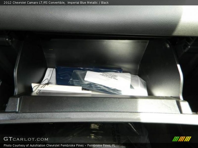 Imperial Blue Metallic / Black 2012 Chevrolet Camaro LT/RS Convertible