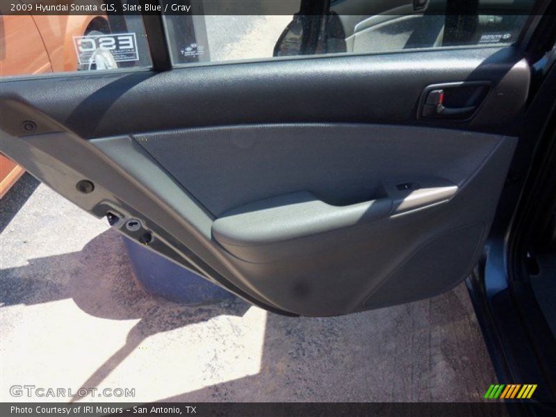 Slate Blue / Gray 2009 Hyundai Sonata GLS