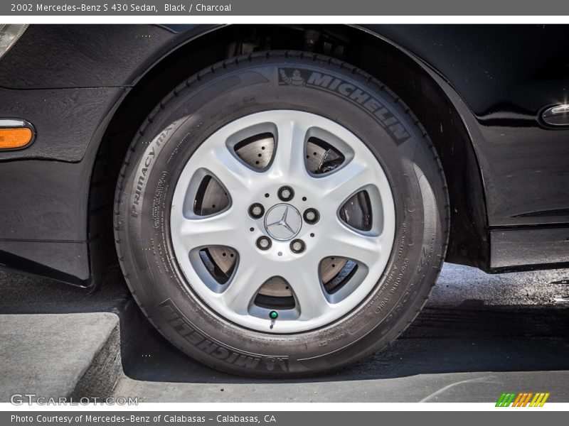 Black / Charcoal 2002 Mercedes-Benz S 430 Sedan