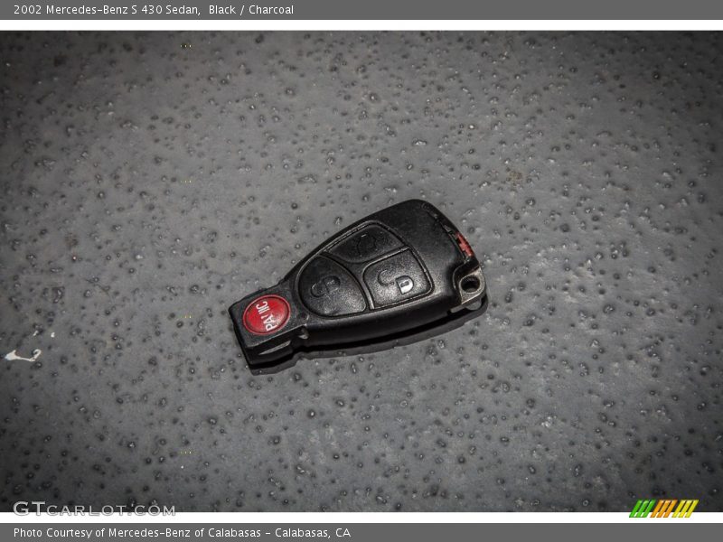 Black / Charcoal 2002 Mercedes-Benz S 430 Sedan