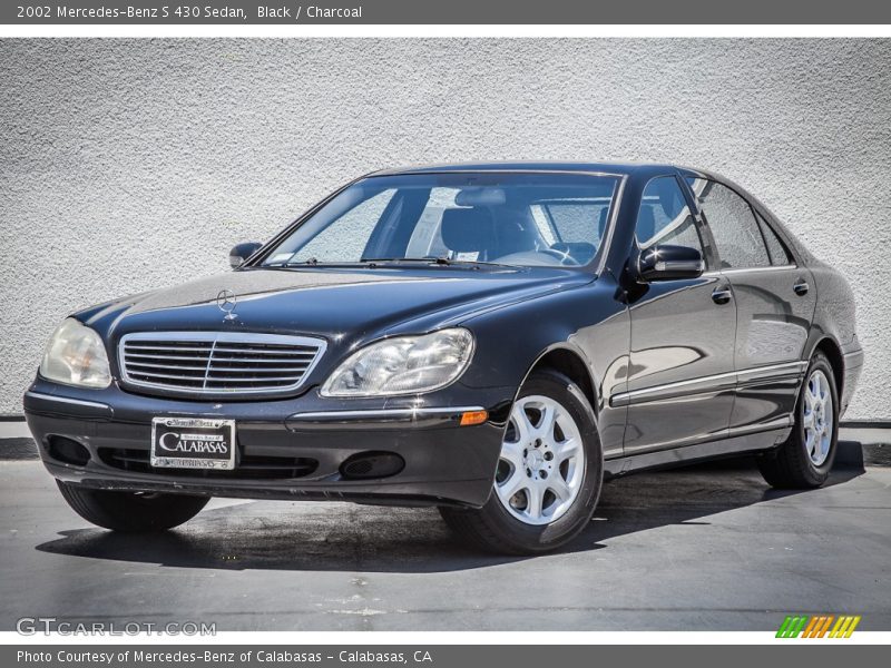 Black / Charcoal 2002 Mercedes-Benz S 430 Sedan