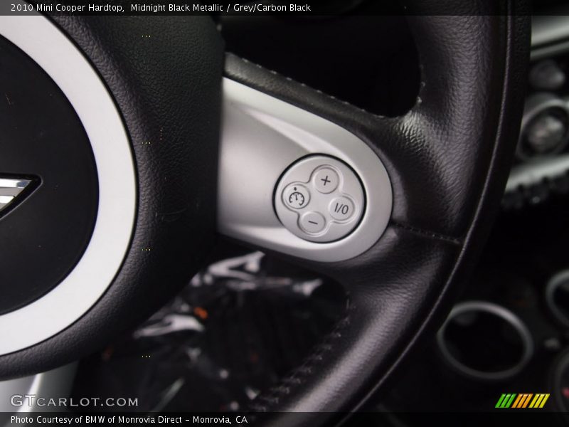 Midnight Black Metallic / Grey/Carbon Black 2010 Mini Cooper Hardtop