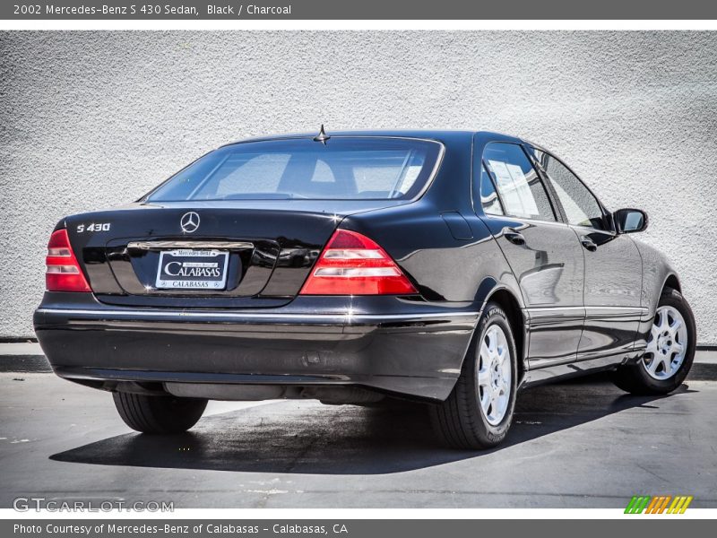 Black / Charcoal 2002 Mercedes-Benz S 430 Sedan
