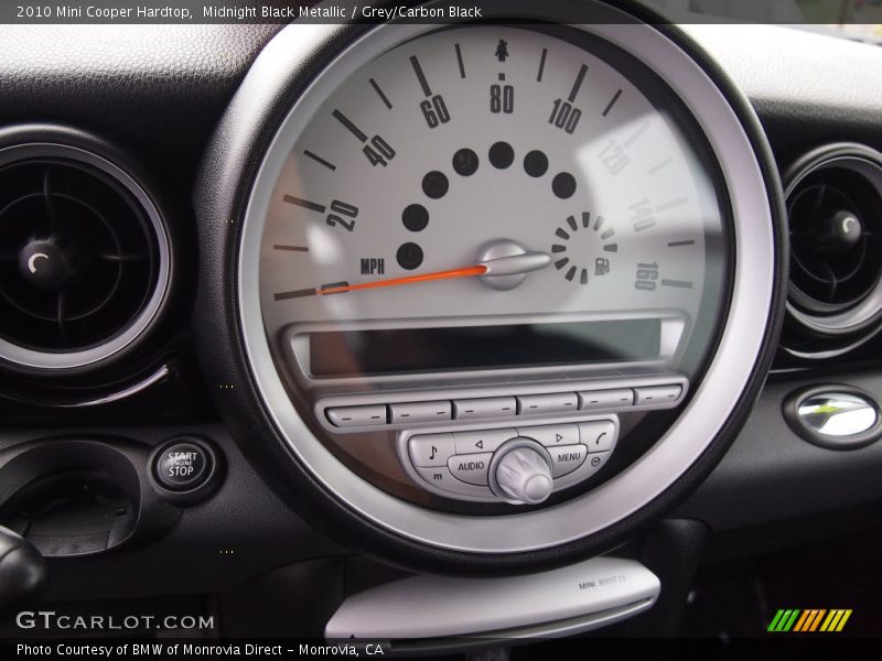 Midnight Black Metallic / Grey/Carbon Black 2010 Mini Cooper Hardtop