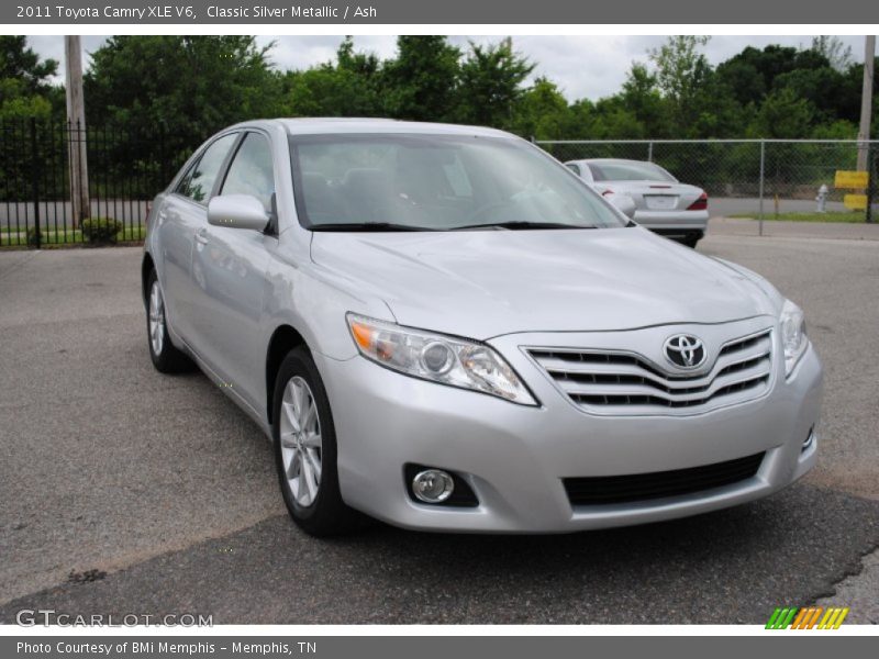 Classic Silver Metallic / Ash 2011 Toyota Camry XLE V6
