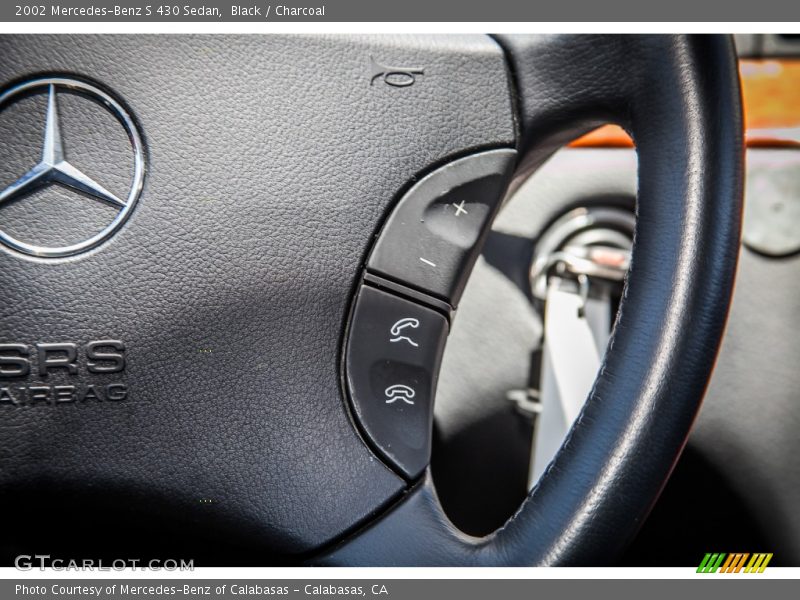 Black / Charcoal 2002 Mercedes-Benz S 430 Sedan