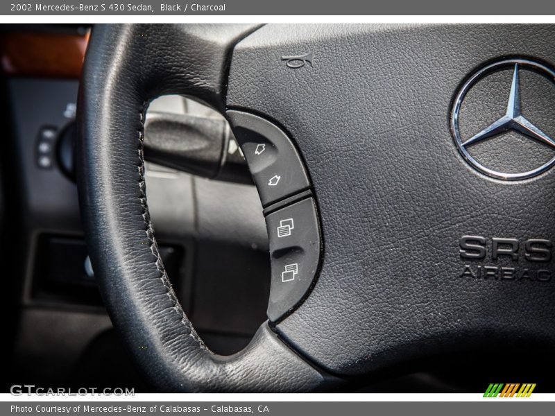 Black / Charcoal 2002 Mercedes-Benz S 430 Sedan