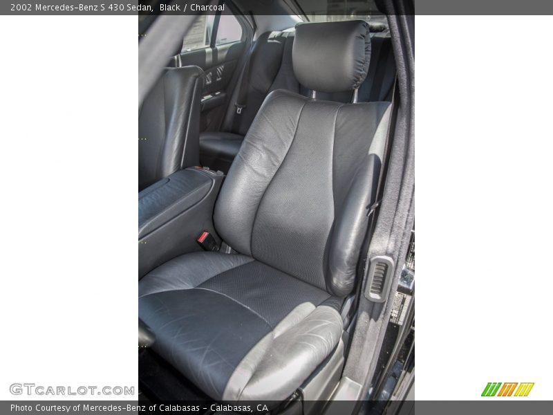 Black / Charcoal 2002 Mercedes-Benz S 430 Sedan