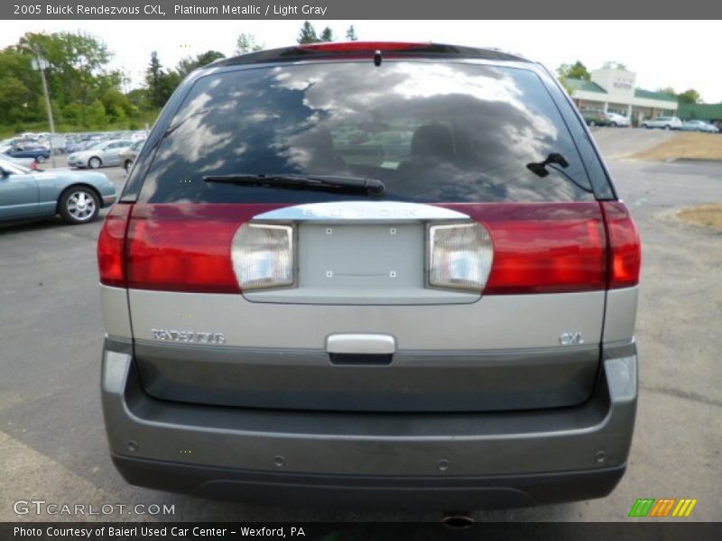 Platinum Metallic / Light Gray 2005 Buick Rendezvous CXL