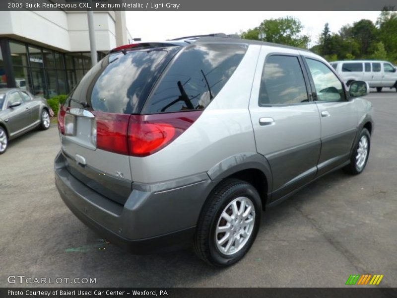 Platinum Metallic / Light Gray 2005 Buick Rendezvous CXL