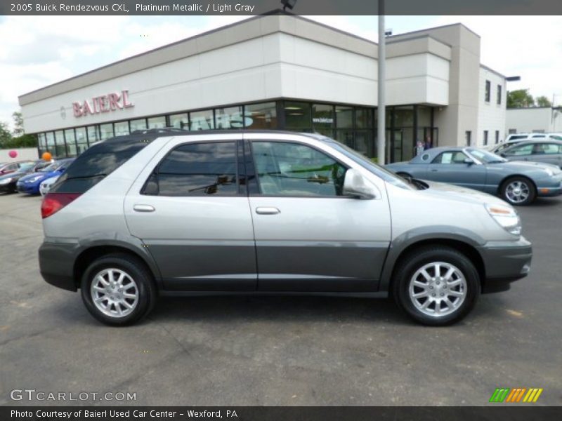 Platinum Metallic / Light Gray 2005 Buick Rendezvous CXL